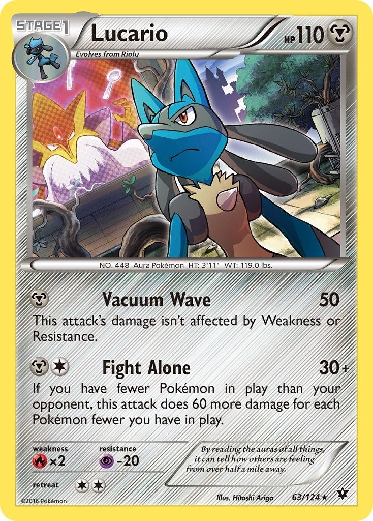 Lucario (63) (63/124) (XY - Fates Collide)