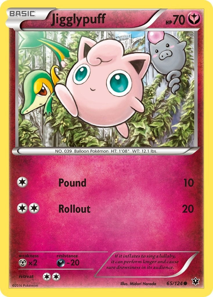 Jigglypuff (65/124) (XY - Fates Collide)