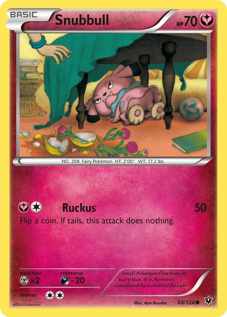 Snubbull (68/124) (XY - Fates Collide)