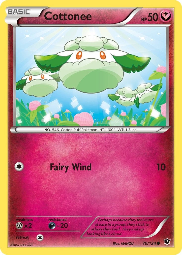 Cottonee (70/124) (XY - Fates Collide)