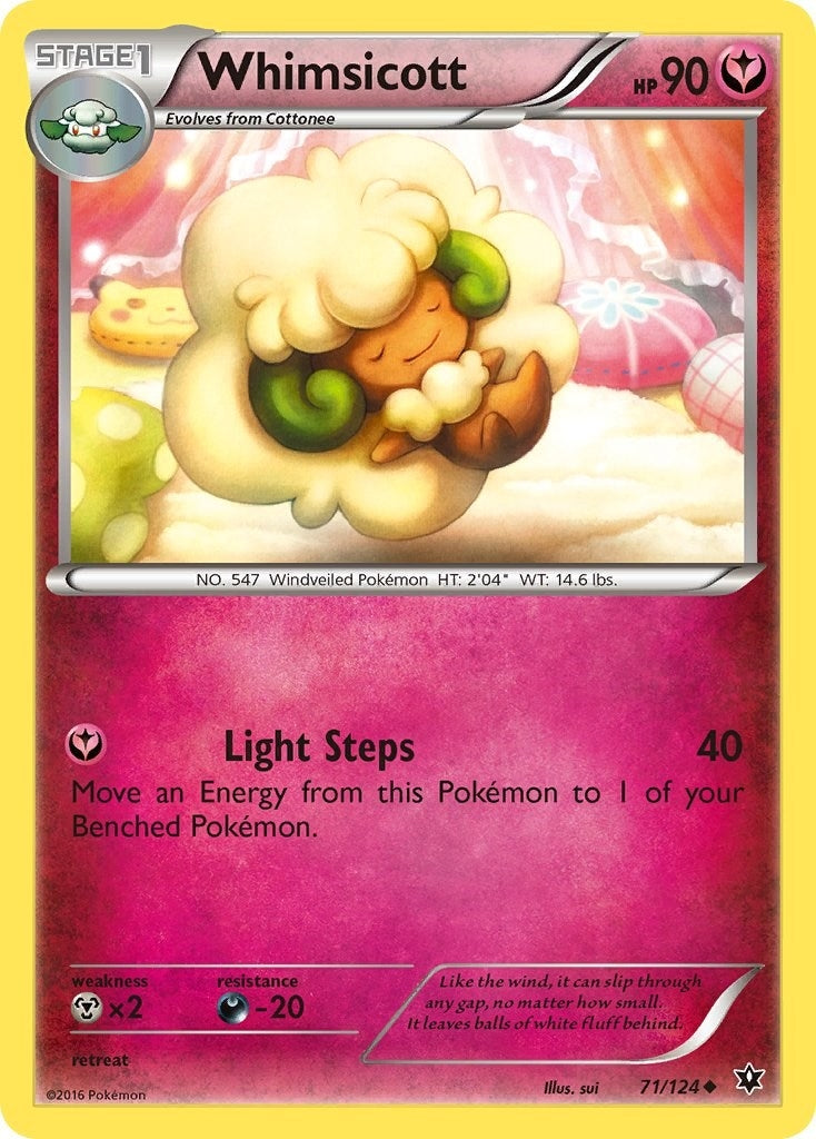 Whimsicott (71/124) (XY - Fates Collide)