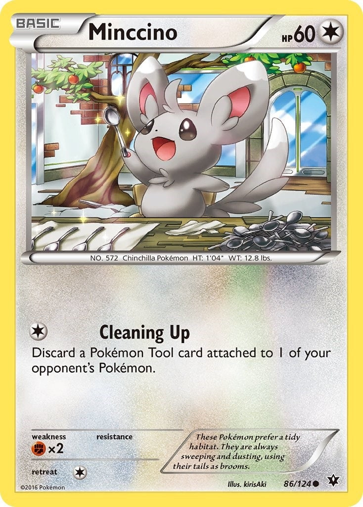 Minccino (86) (86/124) (XY - Fates Collide)