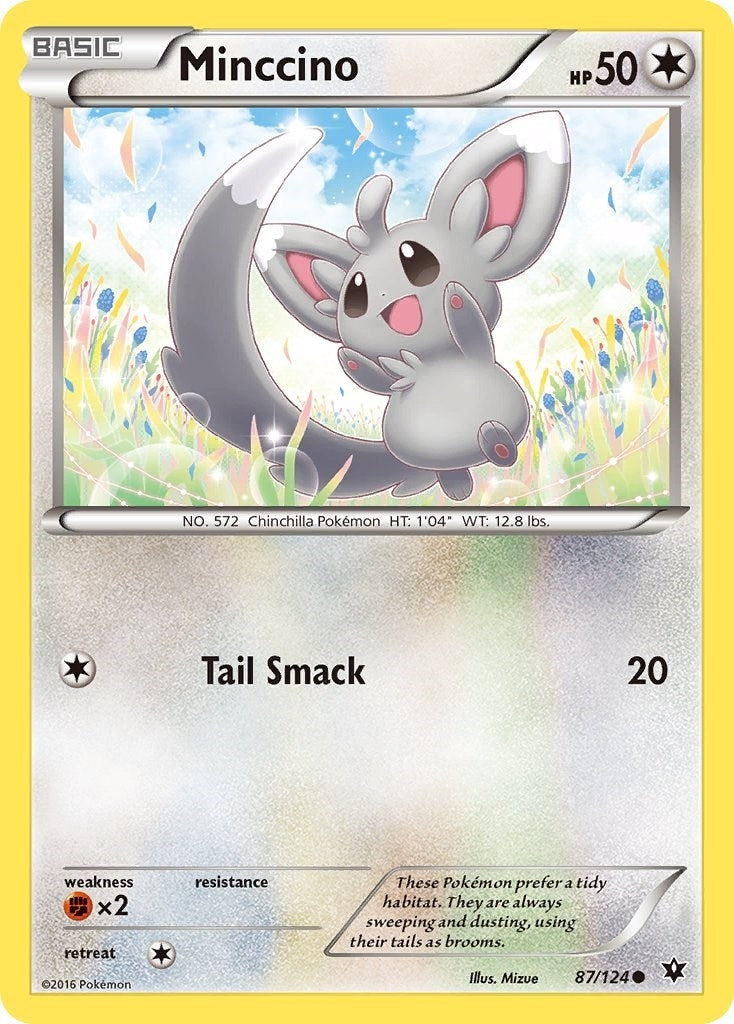 Minccino (87) (87/124) (XY - Fates Collide)