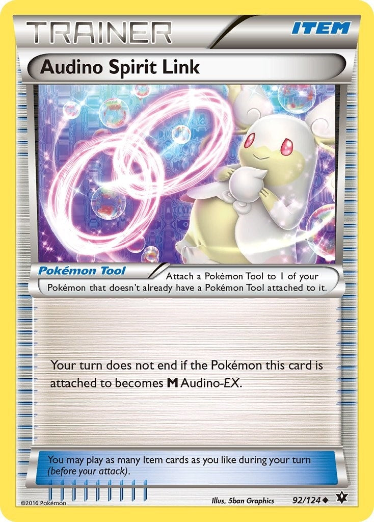 Audino Spirit Link (92/124) (XY - Fates Collide)