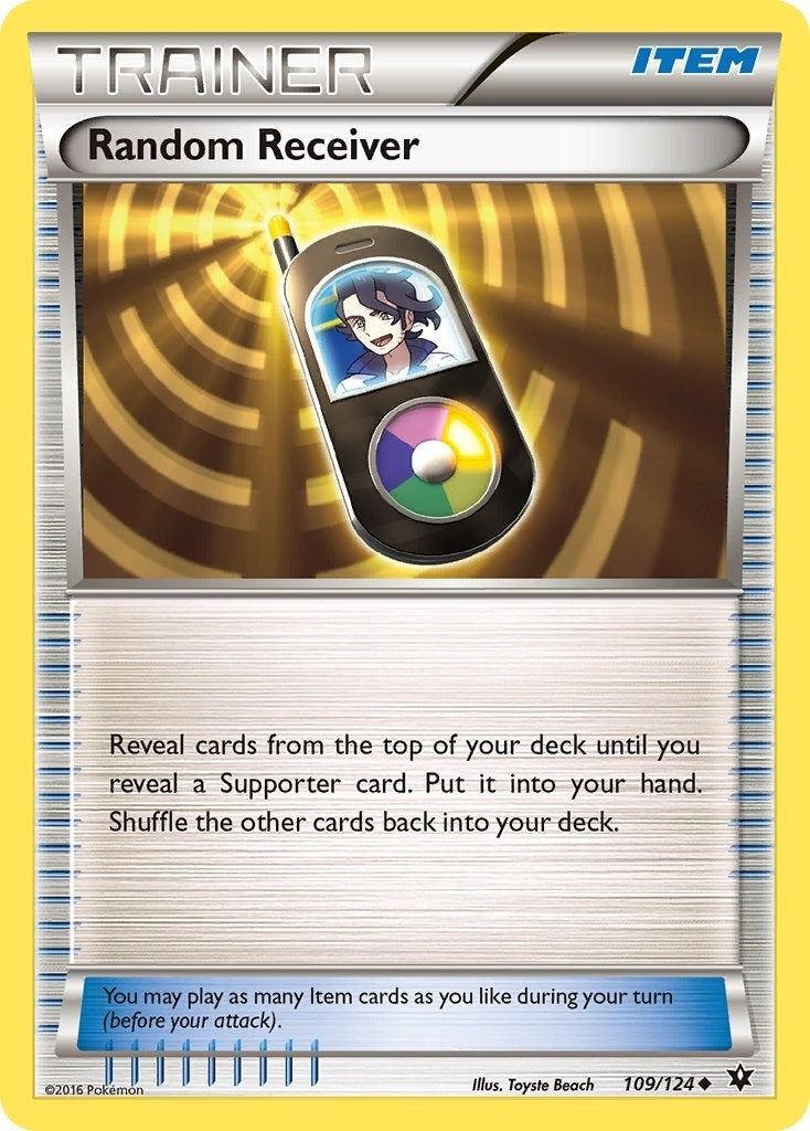 Random Receiver (109/124) (XY - Fates Collide)