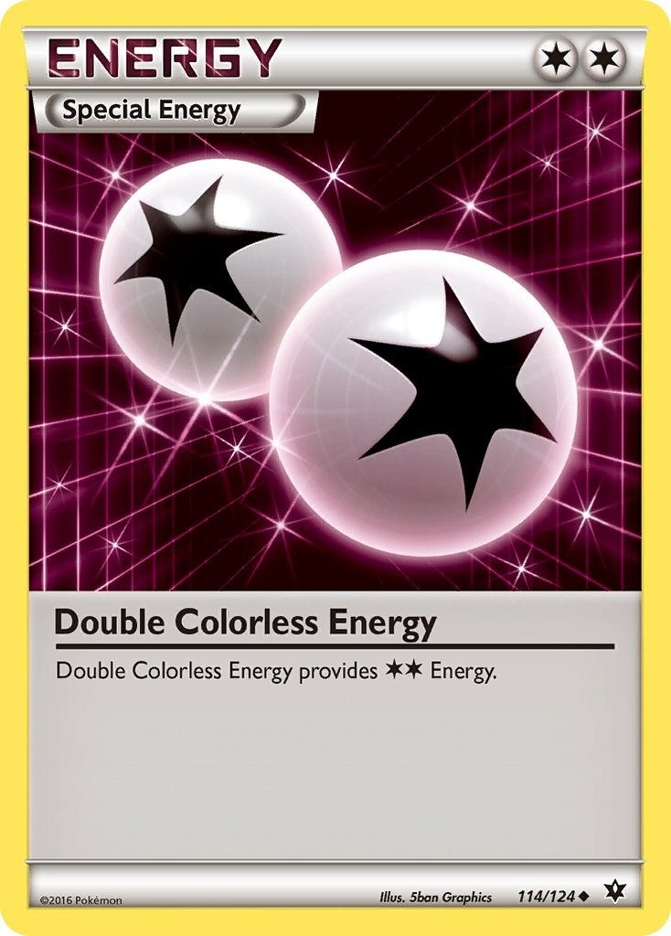 Double Colorless Energy (114/124) (XY - Fates Collide)