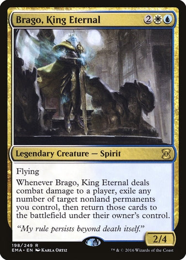Image for Brago, King Eternal (198) (Eternal Masters) (EMA) - Magic: The Gathering