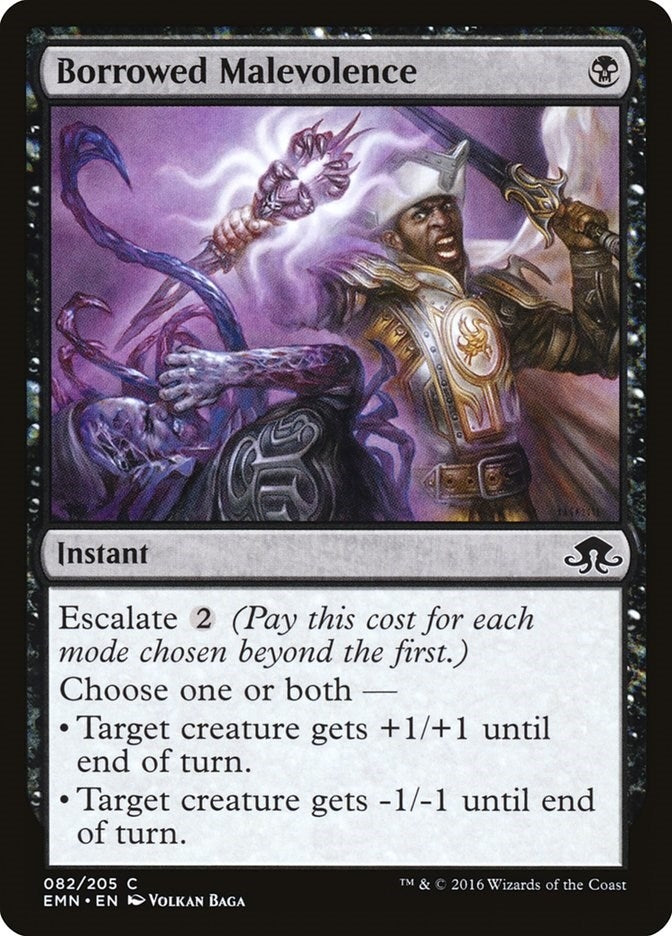 Image for Borrowed Malevolence (82) (Eldritch Moon) (EMN) - Magic: The Gathering