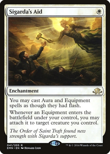 Image for Sigarda's Aid (41) (EMN) - Magic: The Gathering