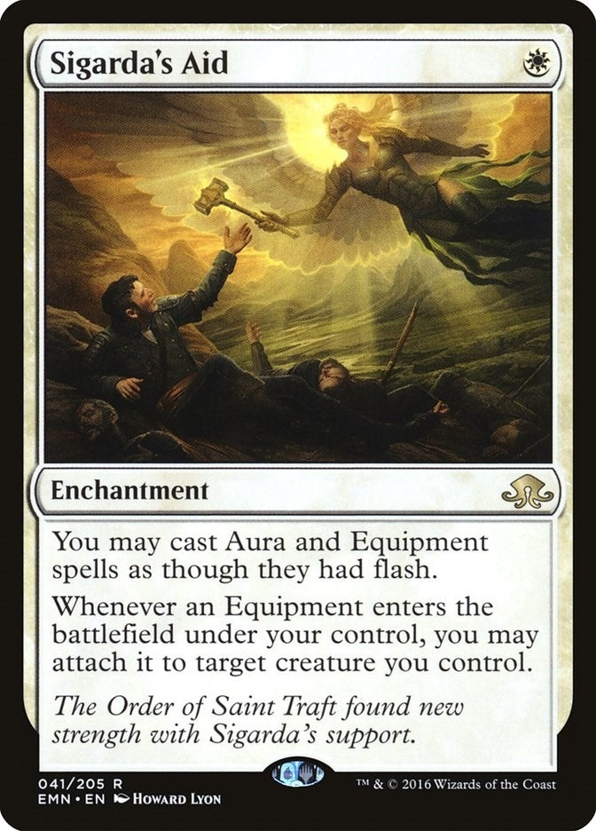 Image for Sigarda's Aid (41) (EMN) - Magic: The Gathering