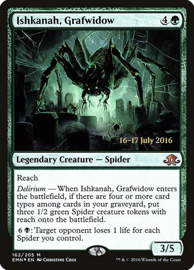 Image for Ishkanah, Grafwidow (162) (PRE) - Magic: The Gathering