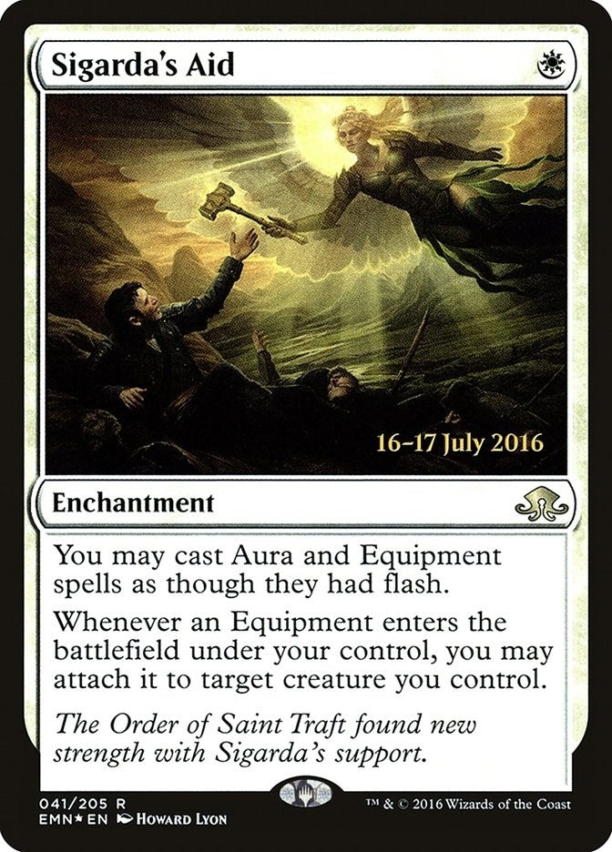 Sigarda's Aid (41) (Prerelease Cards)