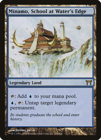 Image for Minamo, School at Water's Edge (279) (Champions of Kamigawa) - Magic: The Gathering