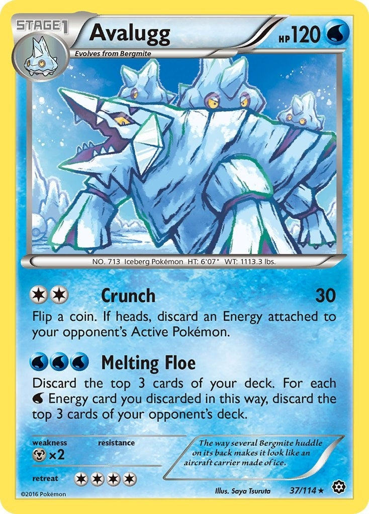 Avalugg (37/114) (XY - Steam Siege)