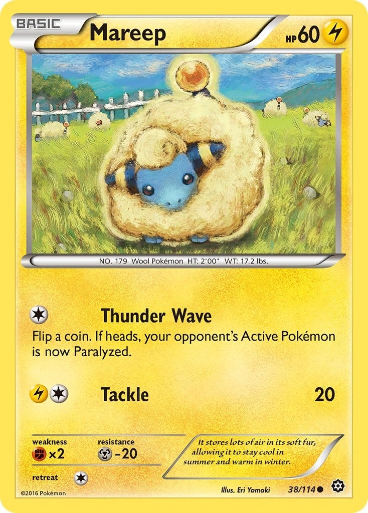 Mareep (38/114) (XY - Steam Siege)