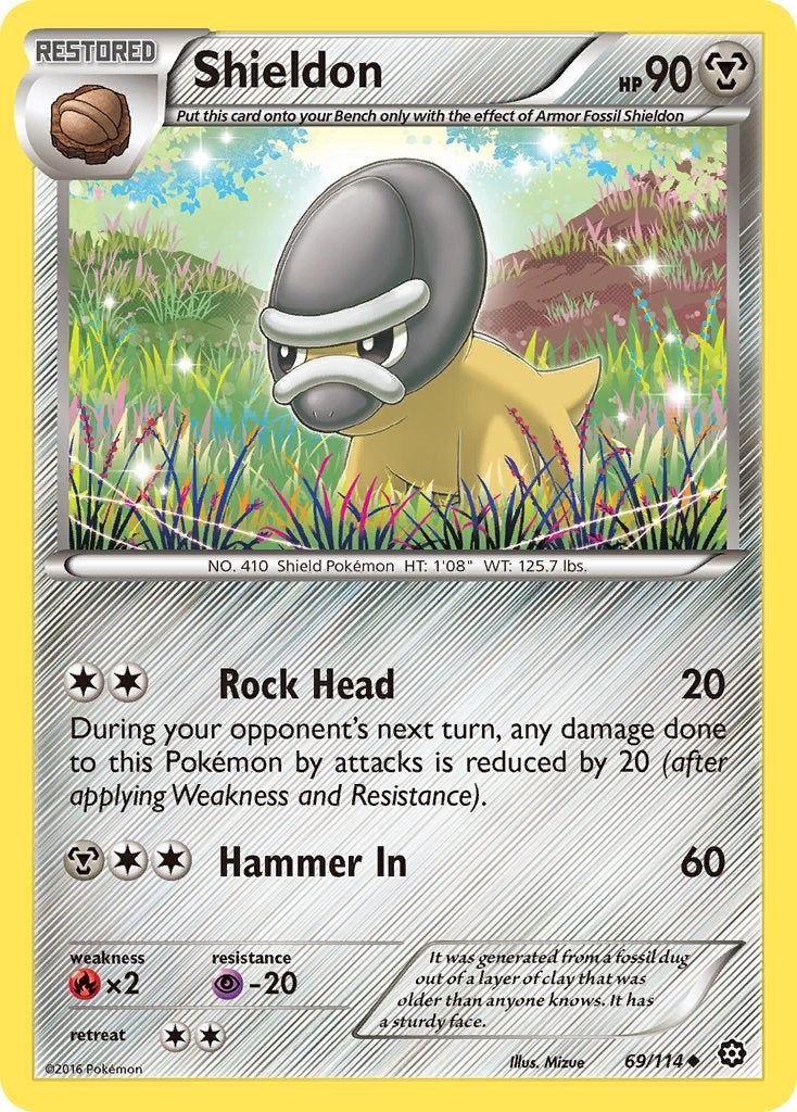 Shieldon (69/114) (XY - Steam Siege)