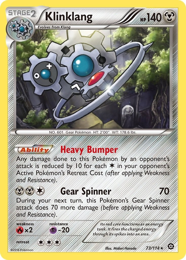 Klinklang (73/114) (XY - Steam Siege)