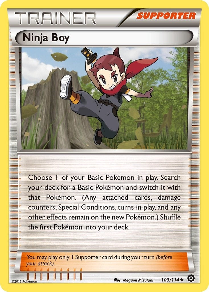 Ninja Boy (103/114) (XY - Steam Siege)
