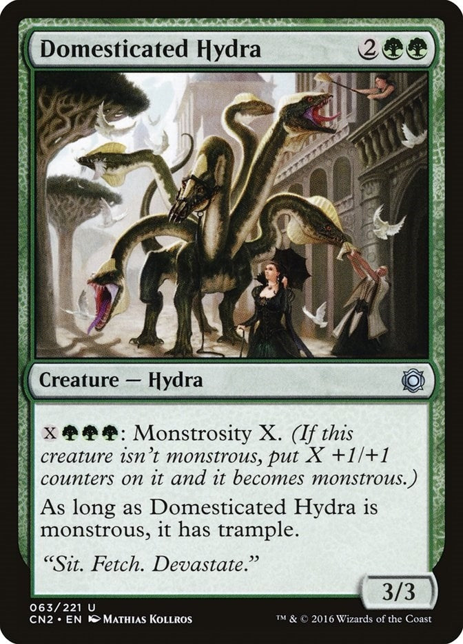 Image for Domesticated Hydra (63) (Conspiracy: Take the Crown) (CN2) - Magic: The Gathering