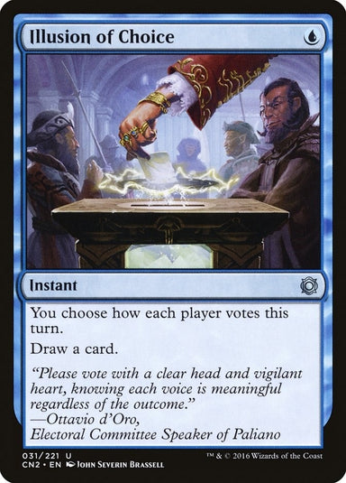 Image for Illusion of Choice (31) (Conspiracy: Take the Crown) (CN2) - Magic: The Gathering