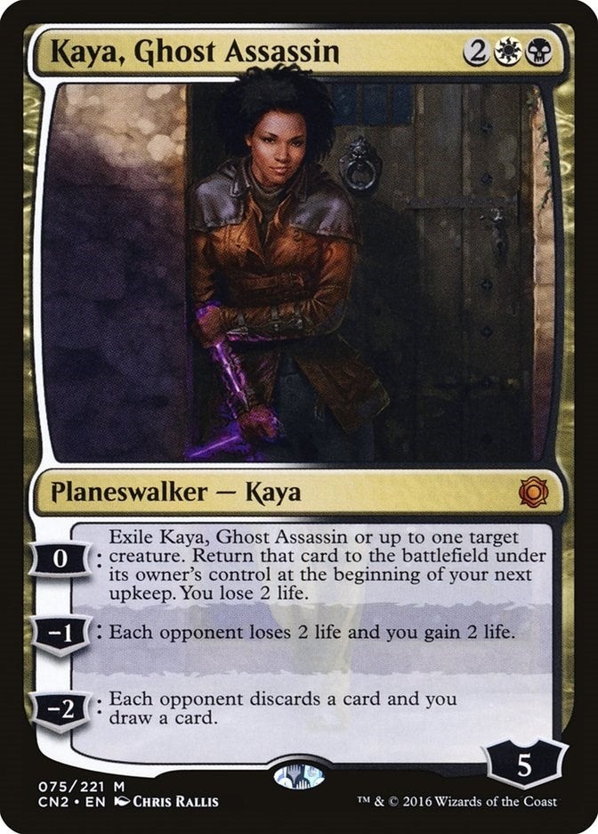Image for Kaya, Ghost Assassin (75) (Conspiracy: Take the Crown) (CN2) - Magic: The Gathering
