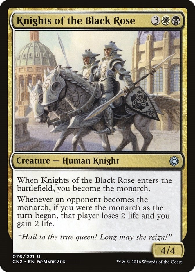 Image for Knights of the Black Rose (76) (Conspiracy: Take the Crown) (CN2) - Magic: The Gathering