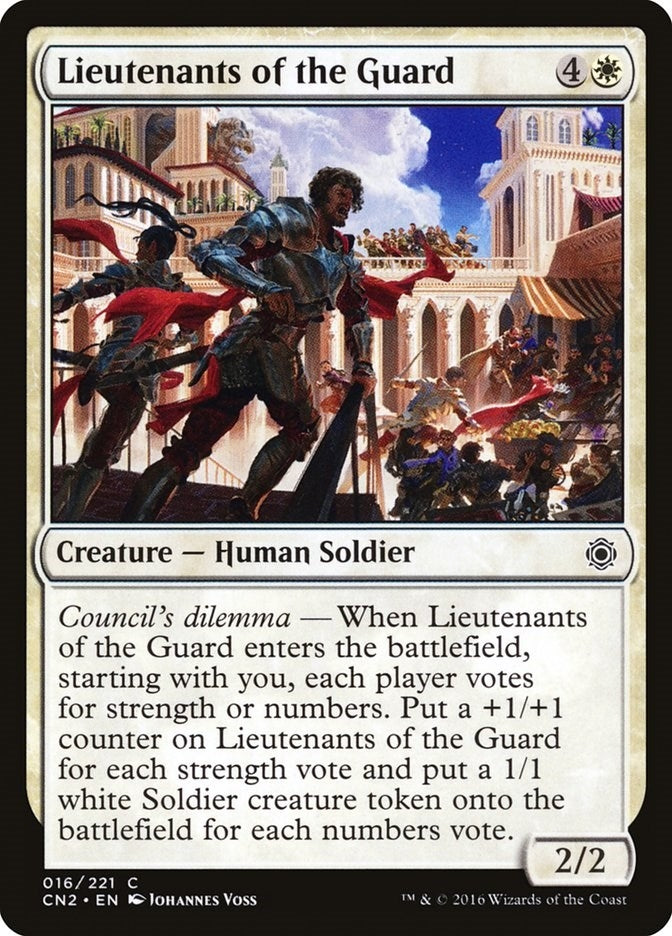 Image for Lieutenants of the Guard (16) (Conspiracy: Take the Crown) (CN2) - Magic: The Gathering