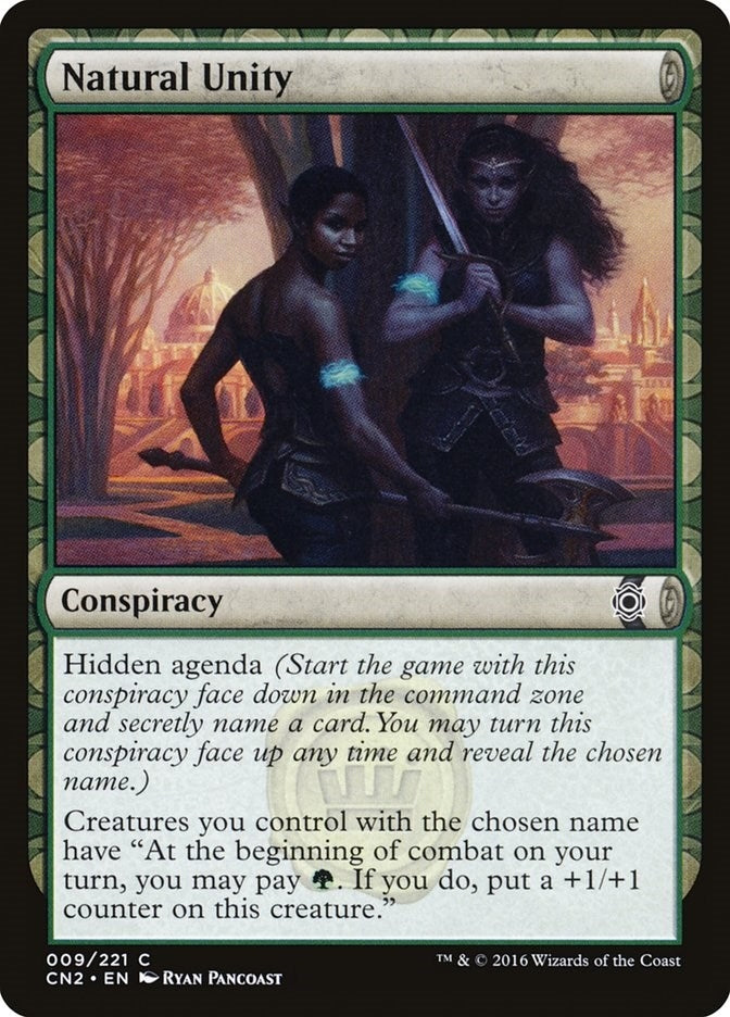Image for Natural Unity (9) (Conspiracy: Take the Crown) (CN2) - Magic: The Gathering
