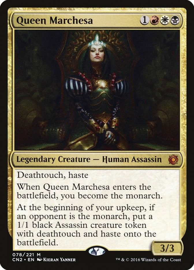 Image for Queen Marchesa (78) (Conspiracy: Take the Crown) (CN2) - Magic: The Gathering