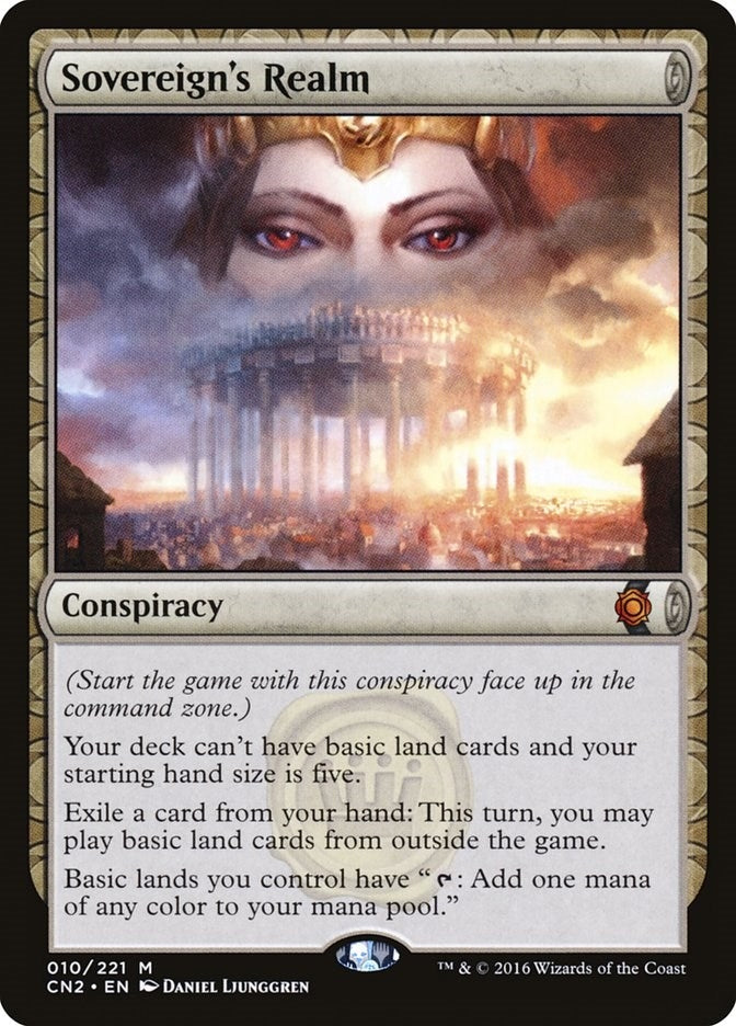 Image for Sovereign's Realm (10) (Conspiracy: Take the Crown) (CN2) - Magic: The Gathering