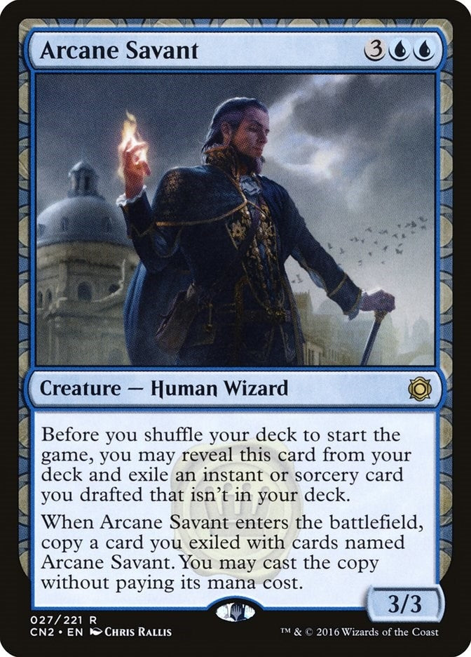 Image for Arcane Savant (27) (Conspiracy: Take the Crown) (CN2) - Magic: The Gathering