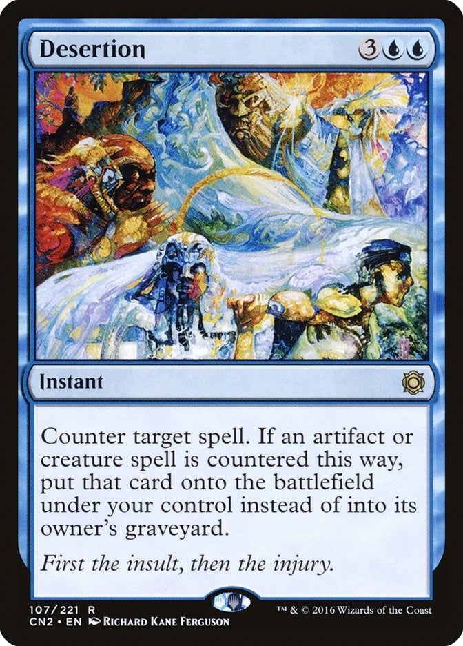 Image for Desertion (107) (Conspiracy: Take the Crown) (CN2) - Magic: The Gathering