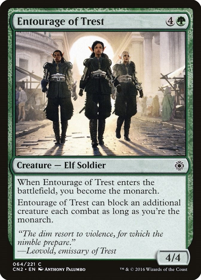 Image for Entourage of Trest (64) (Conspiracy: Take the Crown) (CN2) - Magic: The Gathering