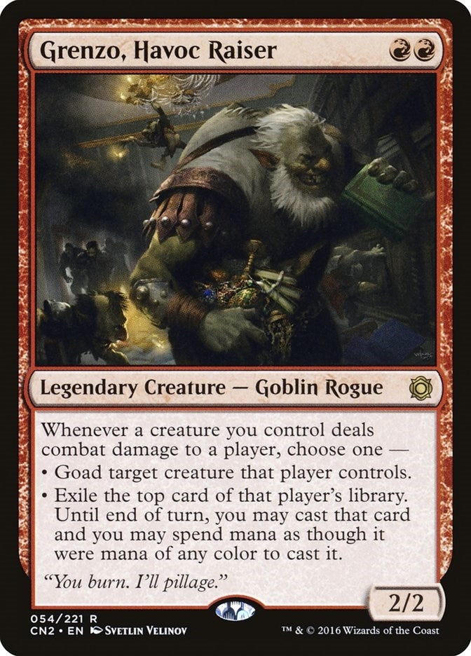 Image for Grenzo, Havoc Raiser (54) (Conspiracy: Take the Crown) (CN2) - Magic: The Gathering