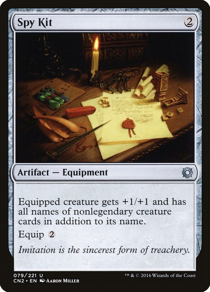 Image for Spy Kit (79) (Conspiracy: Take the Crown) (CN2) - Magic: The Gathering