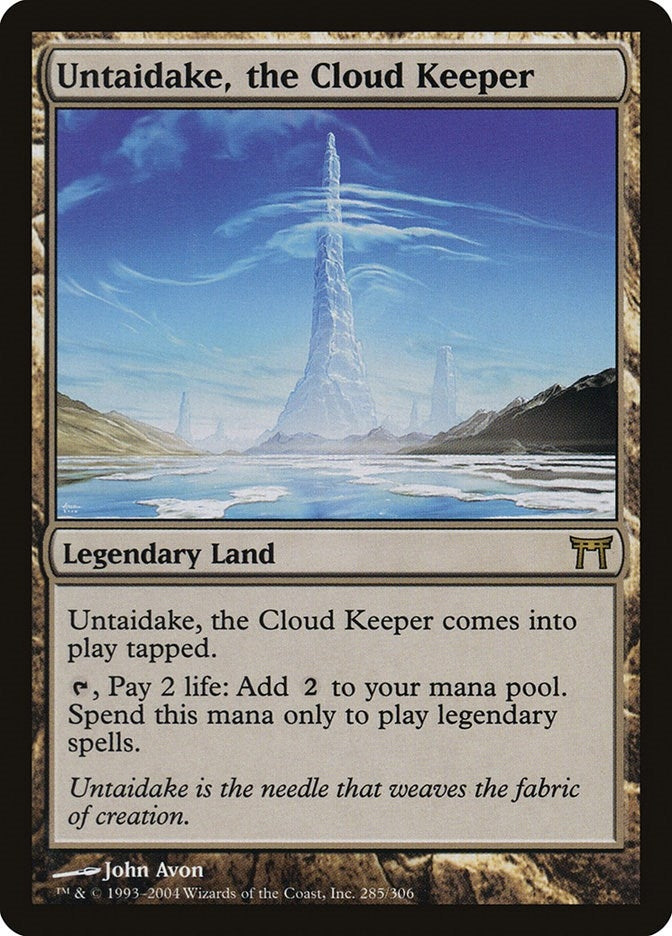Image for Untaidake, the Cloud Keeper (285) (Champions of Kamigawa) - Magic: The Gathering