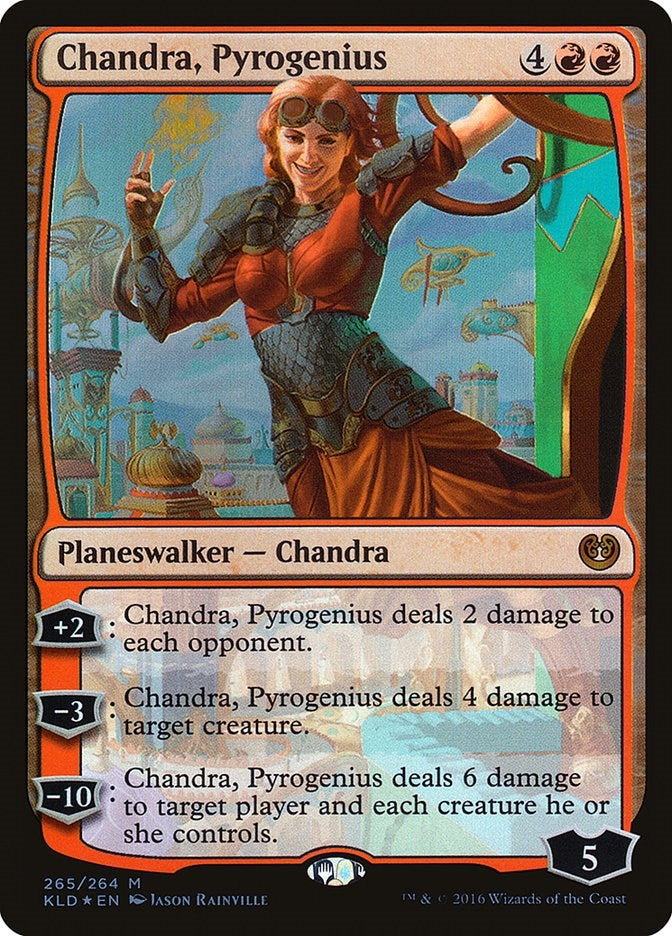 Image for Chandra, Pyrogenius (265) (KLD) - Magic: The Gathering
