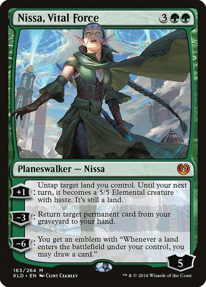 Nissa, Vital Force (163) (Kaladesh)