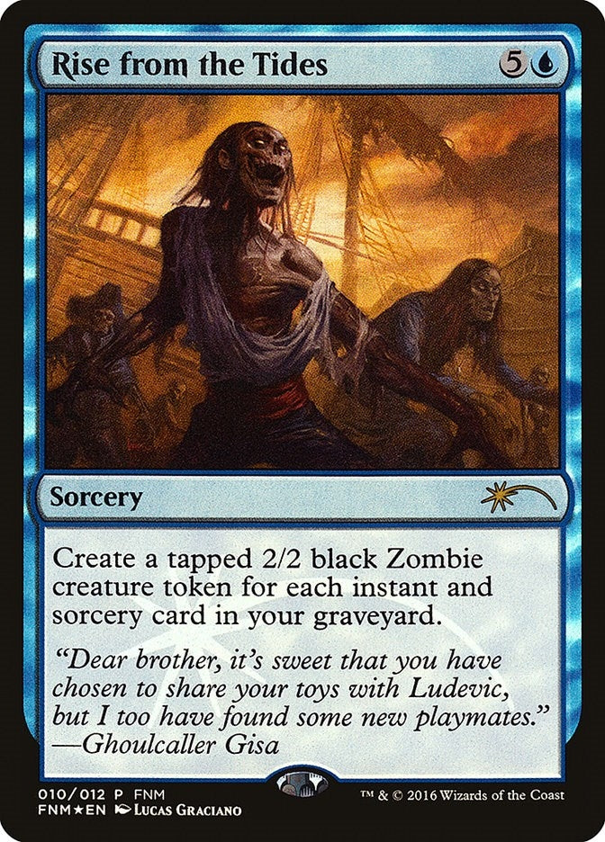 Image for Rise from the Tides (10) (FNM Promos) - Magic: The Gathering