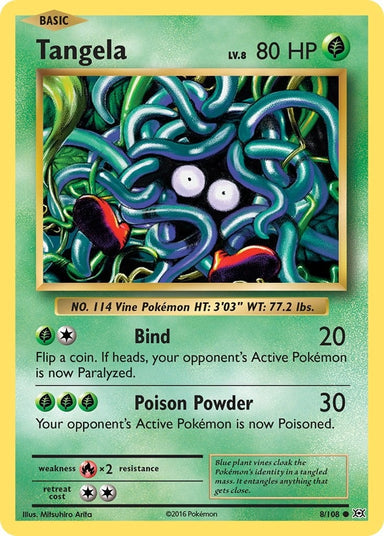Image for Tangela (8/108) (XY - Evolutions) (EVO) - Pokemon