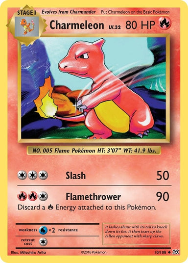 Image for Charmeleon (10/108) (XY - Evolutions) (EVO) - Pokemon