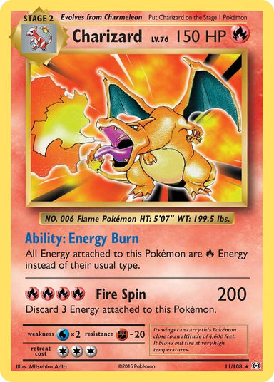 Image for Charizard (11/108) (XY - Evolutions) - Pokemon