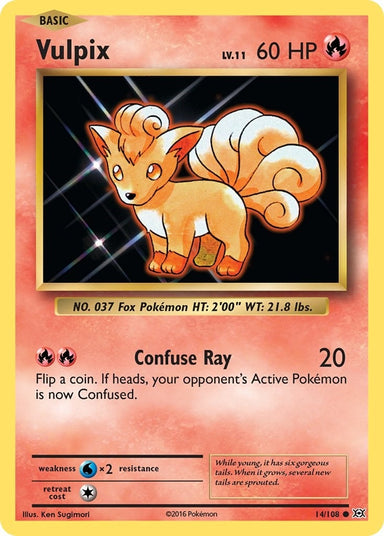 Image for Vulpix (14/108) (XY - Evolutions) (EVO) - Pokemon