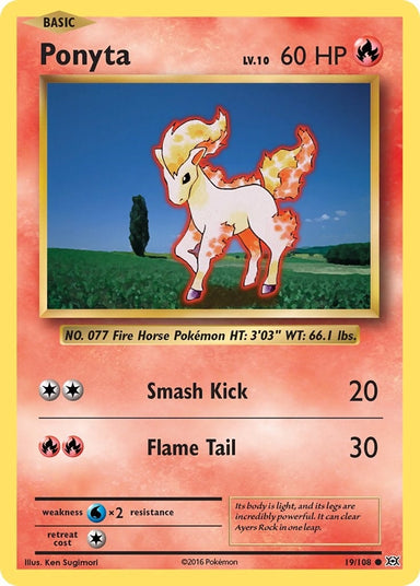 Image for Ponyta (19/108) (XY - Evolutions) (EVO) - Pokemon