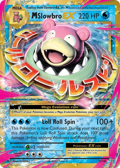 Image for M Slowbro EX (27/108) (XY - Evolutions) (EVO) - Pokemon