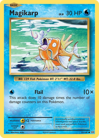 Image for Magikarp (33/108) (XY - Evolutions) (EVO) - Pokemon