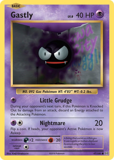 Image for Gastly (47/108) (XY - Evolutions) (EVO) - Pokemon