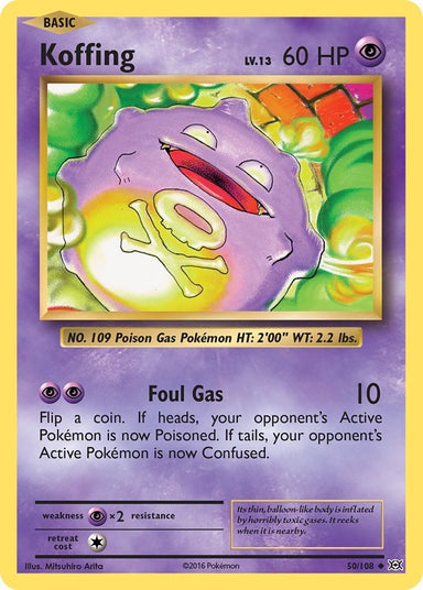 Image for Koffing (50/108) (XY - Evolutions) (EVO) - Pokemon