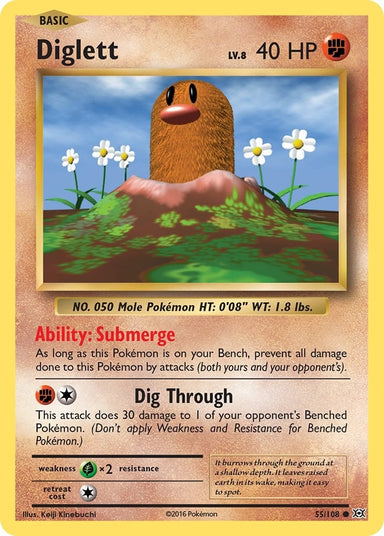 Image for Diglett (55/108) (XY - Evolutions) (EVO) - Pokemon