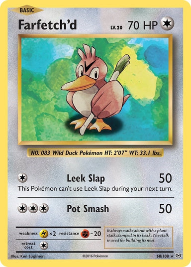 Image for Farfetch'd (68/108) (XY - Evolutions) (EVO) - Pokemon